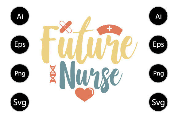 Future Nurse Typography: Graphics for Crafts