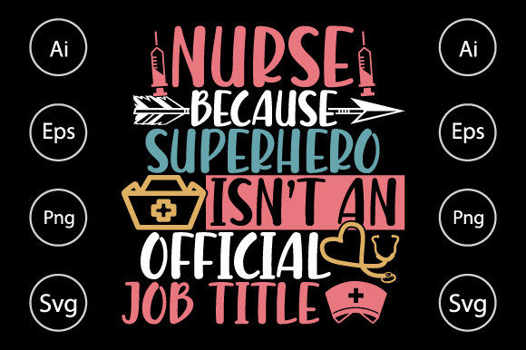 Nurse Gift Graphics for Crafts & Branding