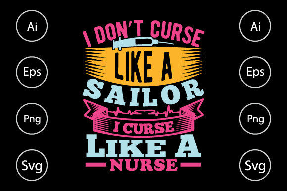 Nurse Life Graphics for Crafts Branding
