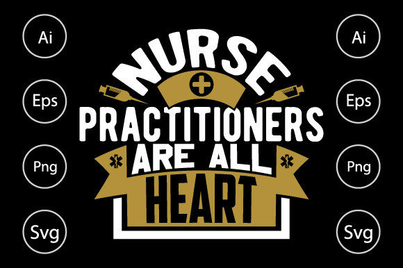Nurse Practitioners Are All Heart Graphics