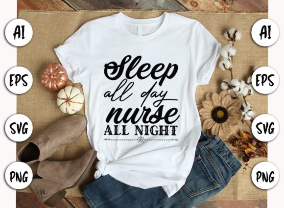 Nurse T-shirt Design 19: Graphics for Crafts