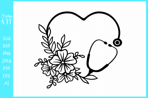 Review: Floral Stethoscope, Nurse Embroidery Design